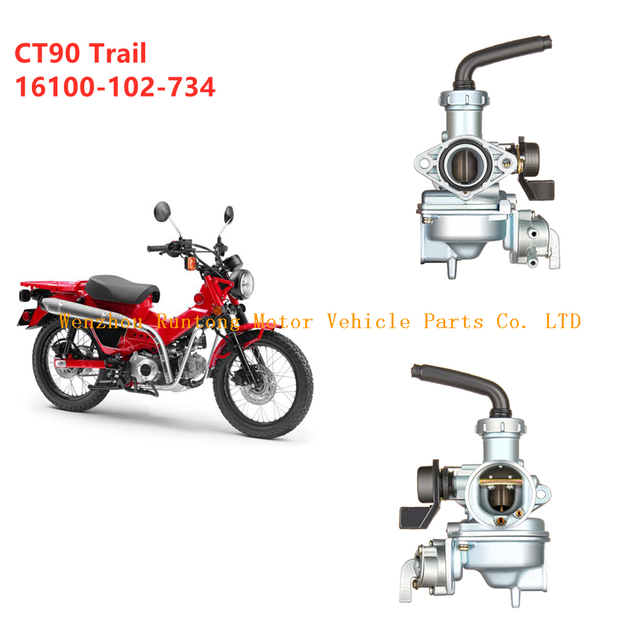 Honda CT90 Trail 16100-102-734 16100-102-775 مكربن ​​للدراجات النارية